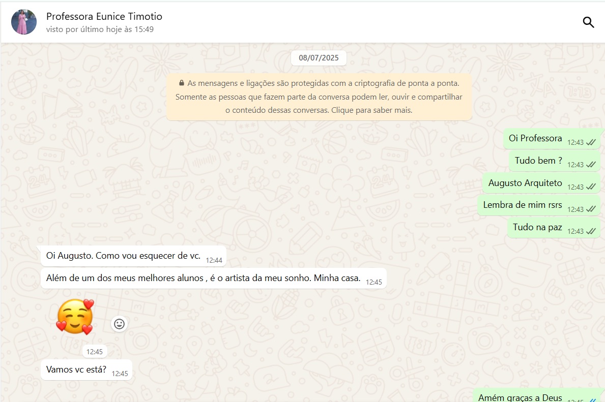 Depoimento sobre o projeto Eunice