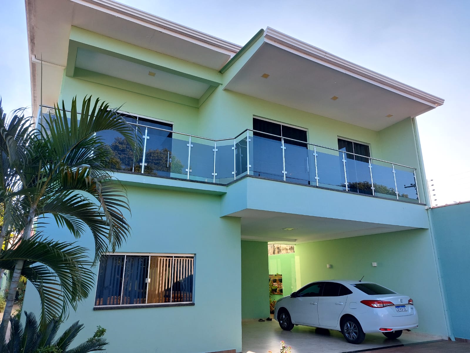 Fachada residencial da casa Eunice